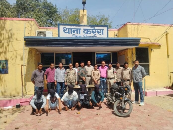 शिवपुरी: हथियार के बल पर अपहरण, 2 घंटे में युवक छुड़ाया, 5 गिरफ्तार