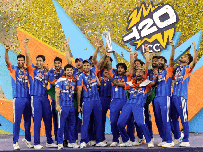 अहमदाबाद: भारत ने टी-20 वर्ल्ड कप 2026 जीता, सूर्या ने माथे पर लगाई मिट्टी