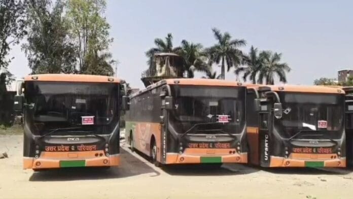 गोरखपुर से अयोध्या-वाराणसी के लिए इलेक्ट्रिक बस सेवा शुरू, 20 बसें मिलीं
