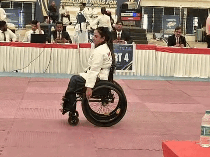 पैरा ताइक्वांडो में इंदौर की सपना शर्मा ने जीता चौथा नेशनल गोल्ड