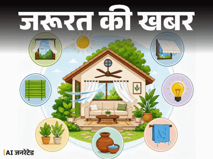 AC नहीं, तो क्या! इन देसी नुस्खों से घर को रखें ठंडा