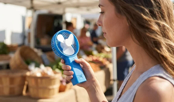 भीषण गर्मी से राहत! जेब में रखिए मिनी पंखा, ऑफिस और मेट्रो में देगा ठंडी हवा