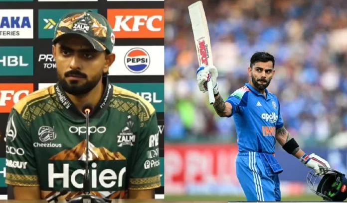 कोहली से तुलना पर बाबर आजम का पारा चढ़ा, पत्रकार को दिया करारा जवाब