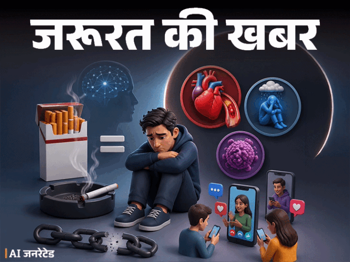 अकेलापन: रोज़ 15 सिगरेट पीने जितना खतरनाक, WHO ने माना जन स्वास्थ्य चुनौती