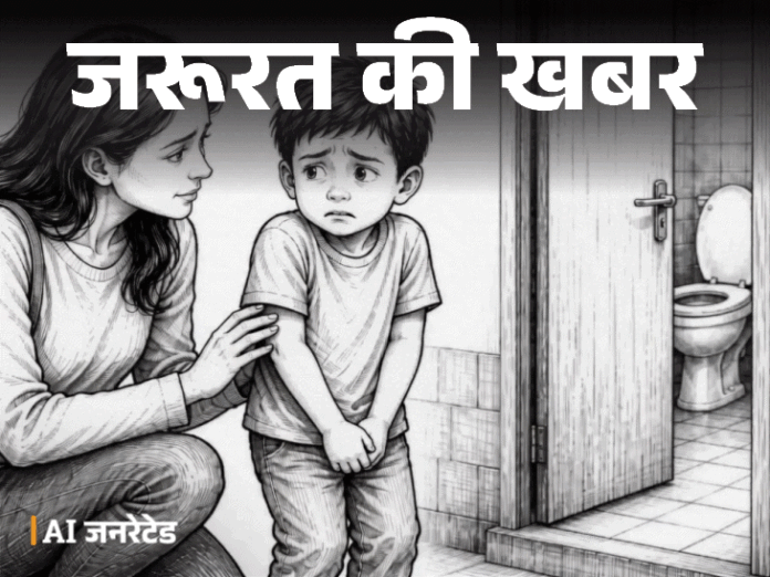 बच्चों में टॉयलेट एंग्जाइटी: कारण, संकेत और समाधान