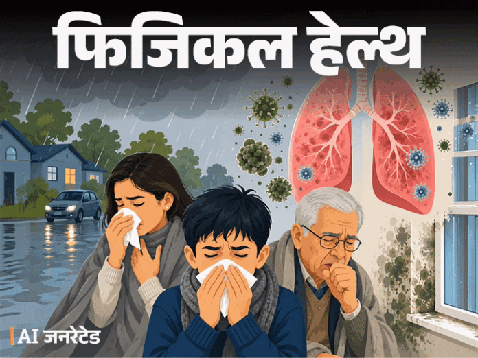 मानसून में निमोनिया का बढ़ता खतरा: कारण, लक्षण और बचाव के उपाय